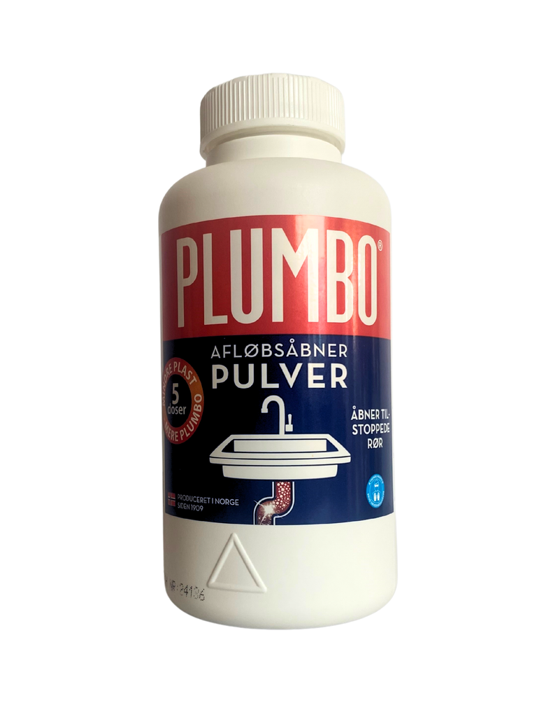 Plumbo Pulver Afløbsåbner, 600 g