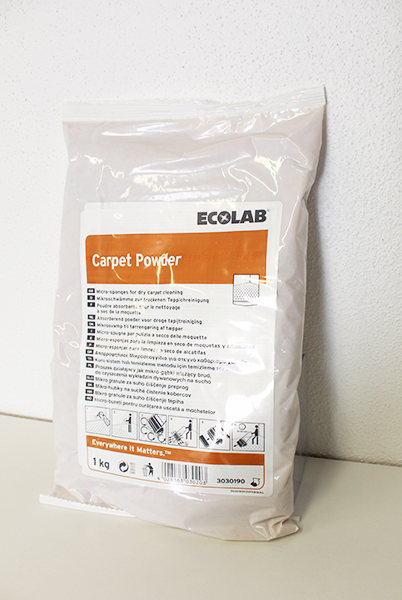 Ecolab Sapur Tæpperens - 1 kg. pulver
